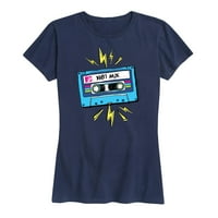 - Лого на MTV - Графична тениска с къси ръкави за жени