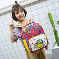 Maxcozy Child's Dinosaur Backpack, училищни чанти Детска градина в предучилищна раница чанти за обяд за 3-годишни момичета бебета бебе
