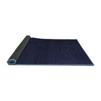 Ahgly Company Indoor Rectangle Резюме Сини съвременни килими, 7 '9'