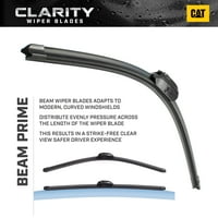 Caterpillar Clarity Premium Performance All Season Замяна на предно стъкло чистачки за автомобилен камион VAN SUV