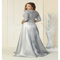 Официални магазини за рокли Inc Майката на роклята на младоженеца сребро 16