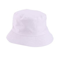 Unise Double Side Wear Bervible Bucket Hat Trendy Cotton Twill Canvas Sun Fishing Hat Fashion Cap Bucket