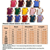 Плюс размер с къс ръкав Малка тениска за жени плисирани ежедневни тениски туники блузи върхове Дами кафтан торбисти върхове на ризата размер S-5XL