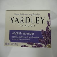 Yardley London English Lavender се успокоява и успокоява G 4. oz от 7