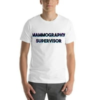 Трицветна мамография надзорник с късо ръкав памучна тениска от неопределени подаръци