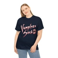 Вампири смучат униза графична тениска