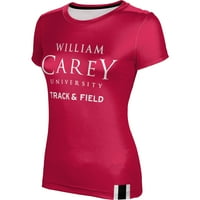 Тениска на кръстоносците на Red William William Carey Crusaders Track & Field