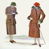 Моден немски женски плакат печат от Мери Евънс Питър и Зората Колекция Колекция