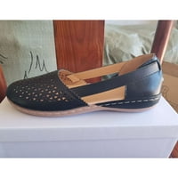 Ymiytan Hollow Затворени сандали за пръсти за жени меки реколта летни жени ежедневни неплъзгащи се плажни клинове обувки сандали