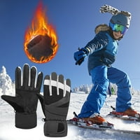 Джиколилили на открито зимен детски ски ръкавици, топли и водоустойчиви, студентско пързаляне ръкавици за езда спортни ръкавици за жени