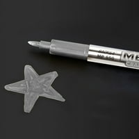 Метален маркер Pen Metal Постоянен маркер писалка, използвана за DIY SCRAPBOOK Crafts Artist Illustration 1ML
