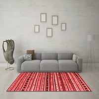 Ahgly Company Indoor Rectangle Southwestern Red Country Area Rugs, 4 '6'