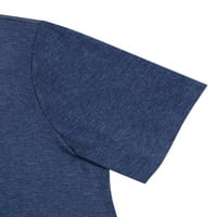 Anbech забавна заешка женска риза плюс размер графичен тройник щастлив великденски къс ръкав извънгабаритна тениска
