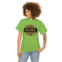 FamilyLoveshop LLC Мама леопардова риза, риза за майчин ден, подарък за мама, подарък за Деня на майката, подарък за мама, леопардов блясък, мама риза