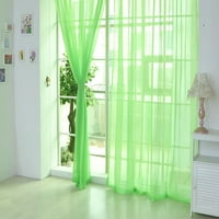 Shpwfbe стая декор завеса прът чист цвят тюл на вратата на прозореца завеса за завеси за драпиране чисти шал вестици
