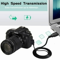 На 3.3ft USB Mini-8pin DC зарядно устройство за батерия +кабел за синхронизиране на данни за камерата на Nikon Coolpi S