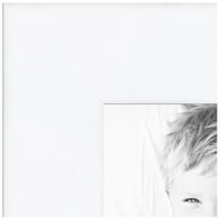 Arttoframes Satin White Picture Frame, рамка за плакат от бяло дърво