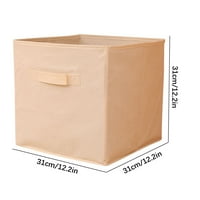 Apmemiss на едро сгъваем и непокрито съхранение Bo голям довършител Bo Wardrobe Sundry Box за съхранение