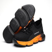 Леки индустриални работни обувки за мъже стоманени пръсти Мрежа за безопасност Обувки Женски антимирани маратонки Анти Пиърс Защитни обувки