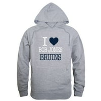 Любов Боб Джоунс университет Bruins Fleece Hoodie Sweatshirts