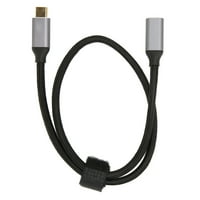 C 3. Ген мъж до женски кабел, E Маркер Чип 4K 60Hz Видео изход USB C Удължителен кабел 10Gbps Данни за синхронизиране на докове
