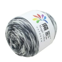 Начало текстилно съхранение на нишките на дъгата памук плетене на една кука DIY пуловер шал линия памучна вата конец