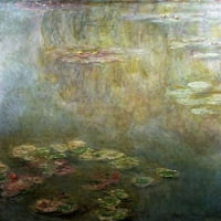 Воден лилис отпечатък от плакат от Клод Моне