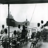 Avanti Press Bob-Lo Boat Viewing Freighter Исторически детройт празна бележка карта